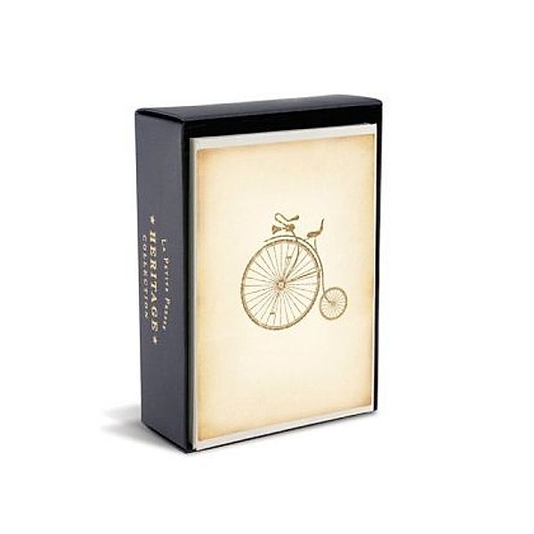 Boxed Notes: Bicycle Heritage - Gruß- und Geschenkkartenbox mit Kuverts: Fahrrad, Graphique de France