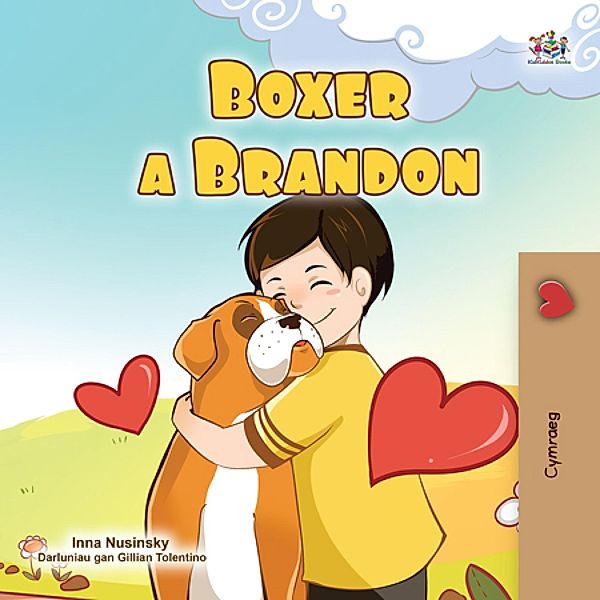 Boxer a Brandon / Cymraeg, Inna Nusinsky, KidKiddos Books