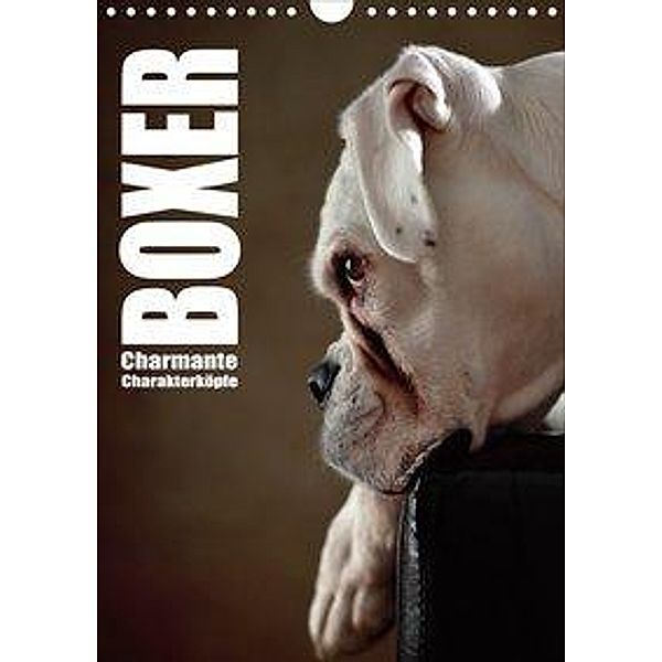 Boxer - Charmante Charakterköpfe (Wandkalender 2020 DIN A4 hoch), Jana Behr