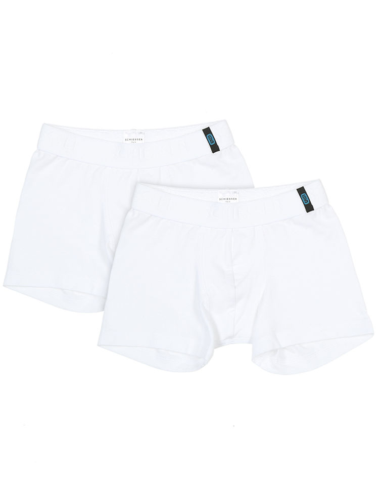 Boxer-Shorts UNICO BASIC BOY 2er-Pack in weiß kaufen