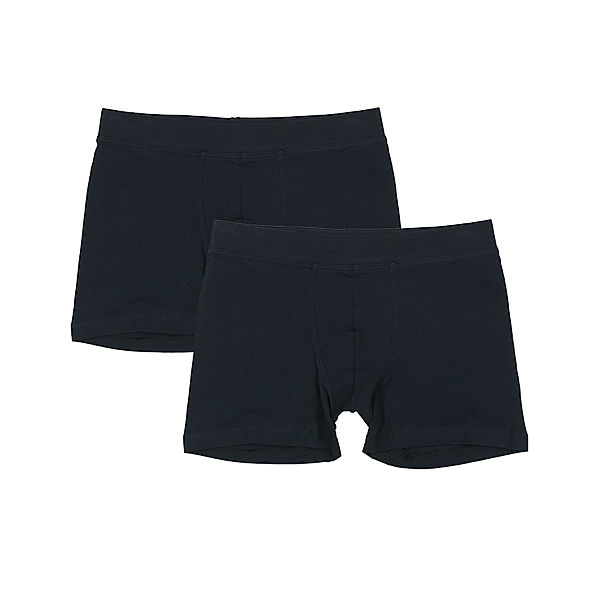 Schiesser Boxershorts 95/5 2er Pack in nachtblau