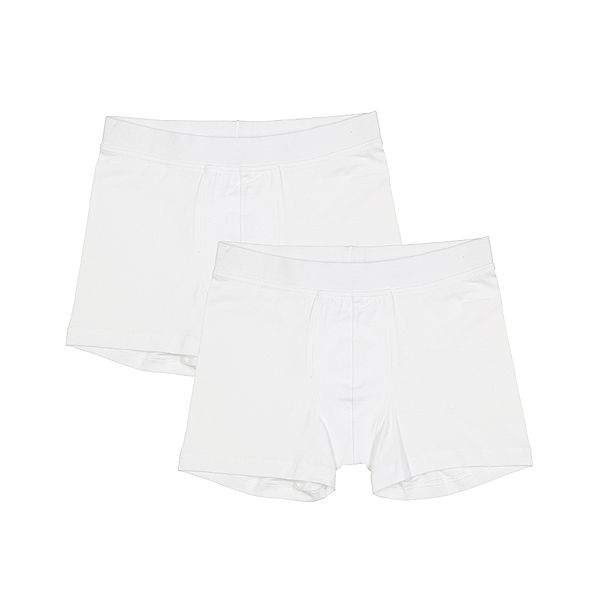 Schiesser Boxershorts 95/5 2er Pack in weiß