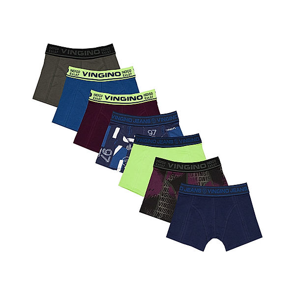 Vingino Boxershorts B-213-8 DAILY LOOK 7er Pack in bunt