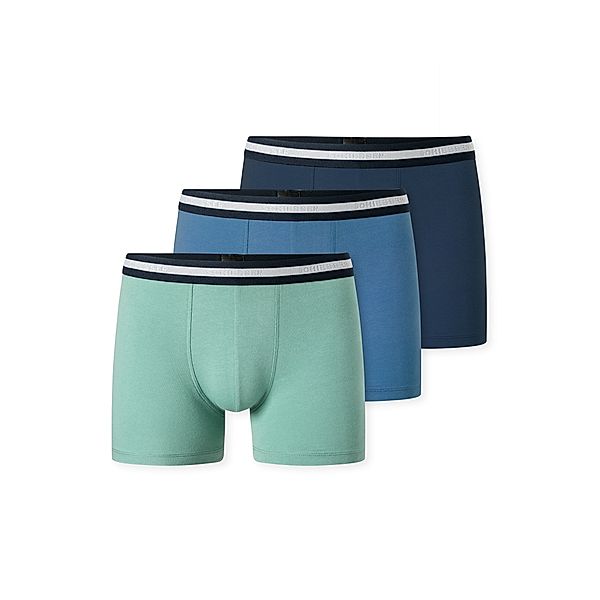 SCHIESSER Boxershorts BASIC 3er Pack in bunt