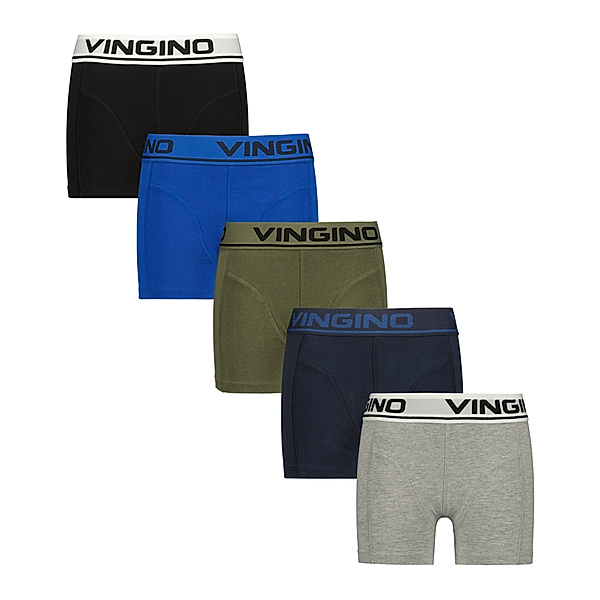 Vingino Boxershorts BASIC LOGO 5er-Pack in multicolor