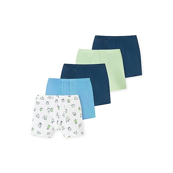 Schiesser Boxershorts FROGGY 5er Pack in bunt