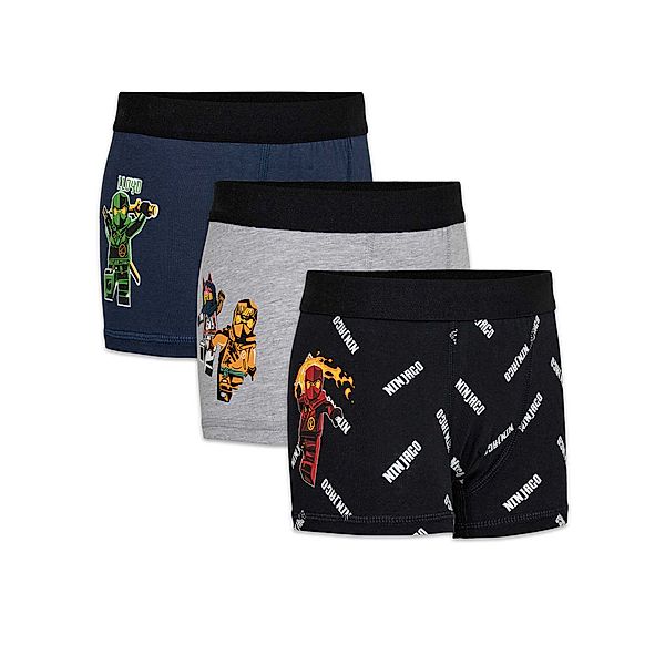 LEGO® Wear Boxershorts LWARVE 308 3er-Pack in dark navy