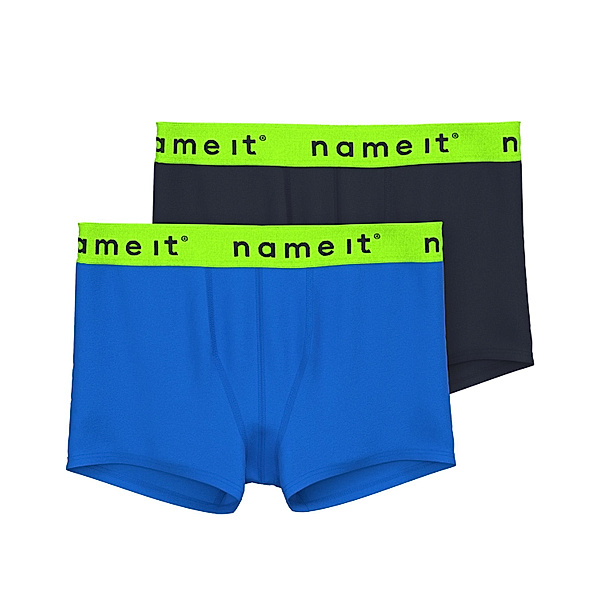 name it Boxershorts NKMBOXER - NEON 2er Pack in imperial blue