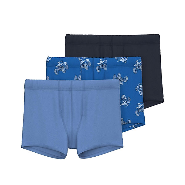 name it Boxershorts NKMTIGHTS ATV 3er Pack in nautical blue