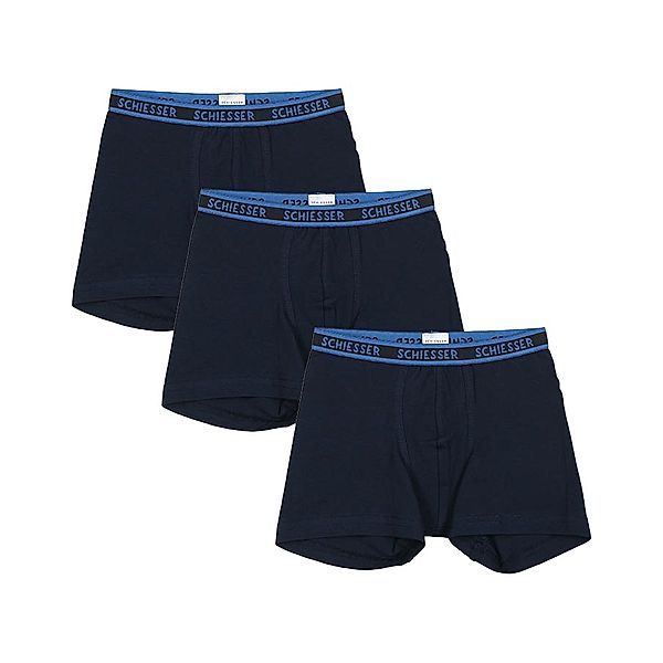 Schiesser Boxershorts ORIGINAL CLASSICS 3er Pack in dunkelblau