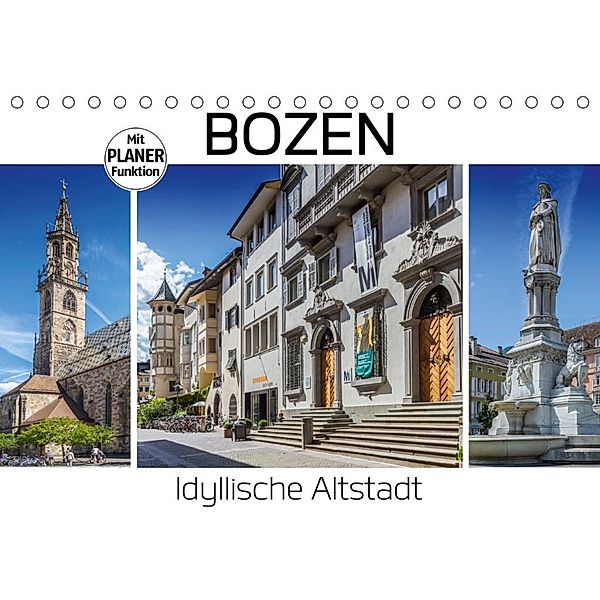 BOZEN Idyllische Altstadt (Tischkalender 2020 DIN A5 quer), Melanie Viola