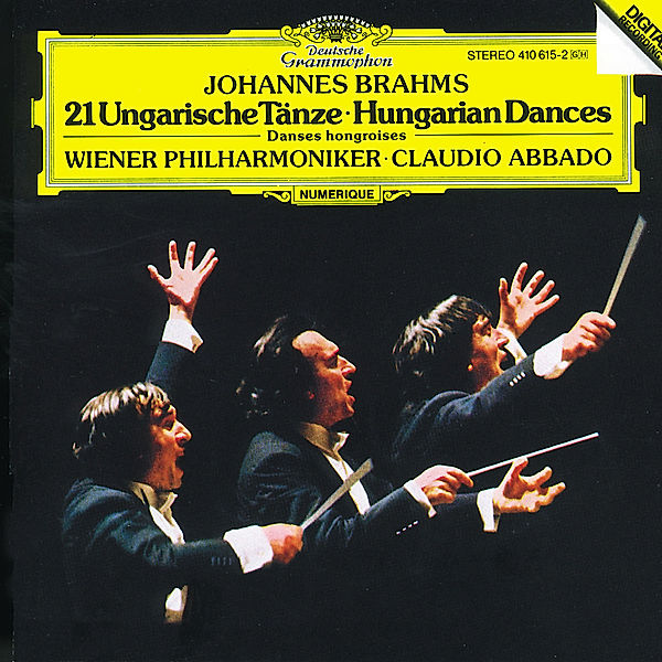 Brahms: 21 Hungarian Dances, Wp, Claudio Abbado