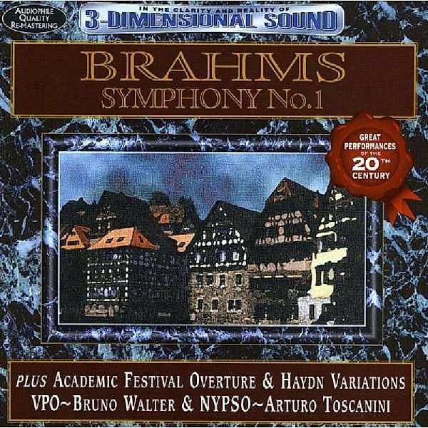 Brahms Academic Overture, Philharmonic Vienna