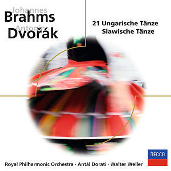 Brahms, Dvo¿ák: 21 Ungarische Tänze / Slawische Tänze, Antal Dorati, Rpo