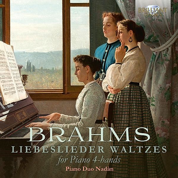 Brahms:Liebeslieder Waltzes For Piano 4-Hands, Piano Duo Nadan, Angela Tirino, Nadia Tirino