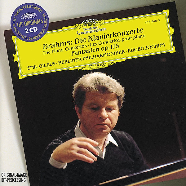 Brahms: Piano Concerto No. 1 in D Minor Op. 15, Emils Gilels, Eugen Jochum, Bp