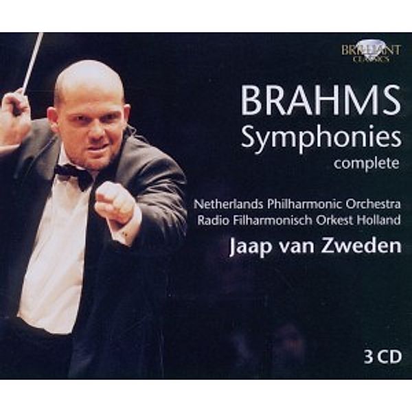 Brahms: Sämtliche Sinfonien 1-4, Zweden van Jaap, Netherlands Philharmonic Orchestra