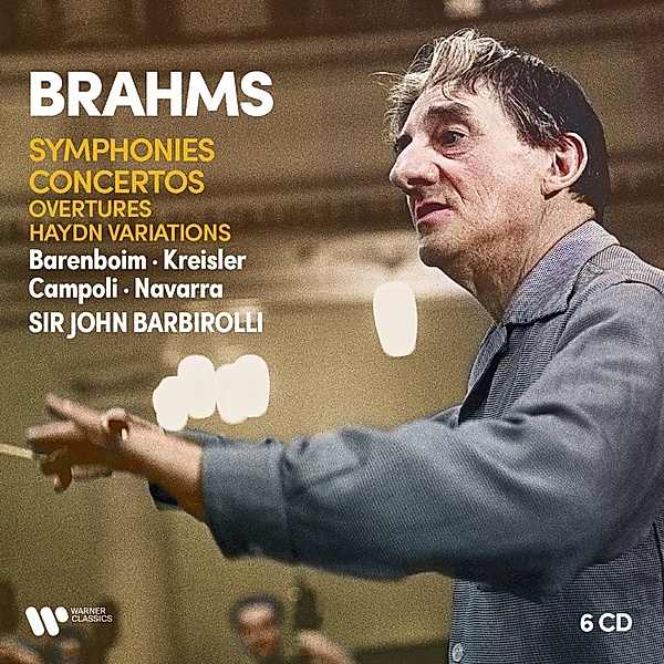 Brahms:Sämtliche Sinfonien & Konzerte, John Barbirolli, Wp, Pol, Lpo, Hom, Barenboim