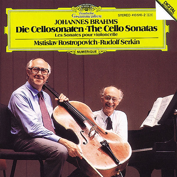 Brahms: The Cello Sonatas, R. Serkin, M. ROSTROPOWITSCH