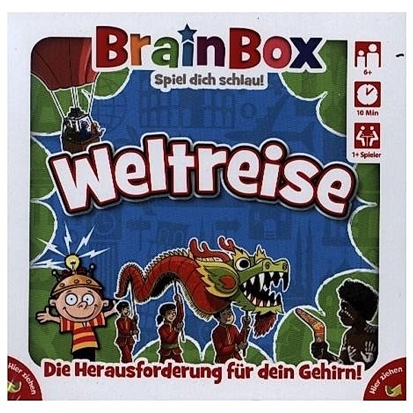 Carletto Deutschland, Brain Box Brain Box - Weltreise (Kinderspiel)
