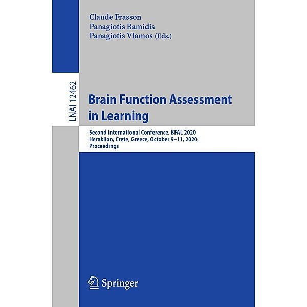 Brain Function Assessment in Learning / Lecture Notes in Computer Science Bd.12462