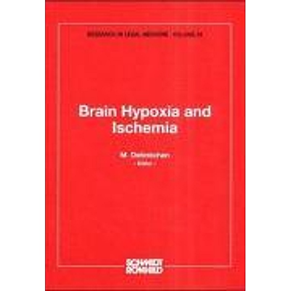 Brain Hypoxia and Ischemia, Manfred Oehmichen