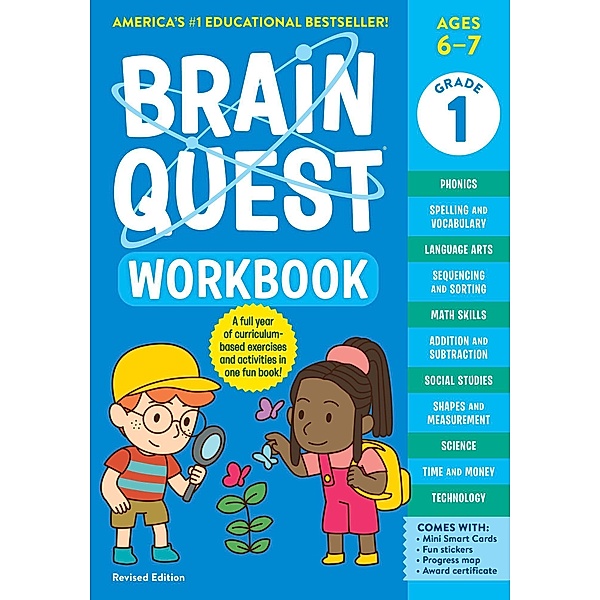 Brain Quest Workbook: 1st Grade Revised Edition, Lisa Trumbauer