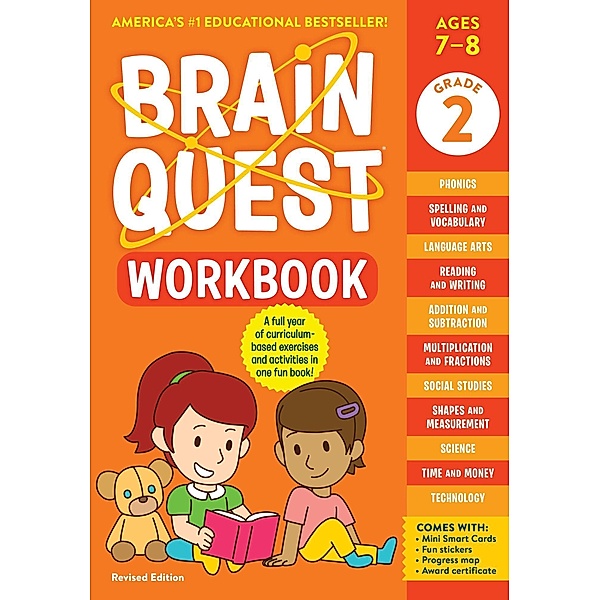 Brain Quest Workbook: 2nd Grade, Liane Onish