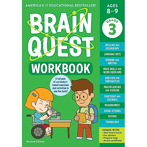 Brain Quest Workbook: 3rd Grade, Janet A. Meyer