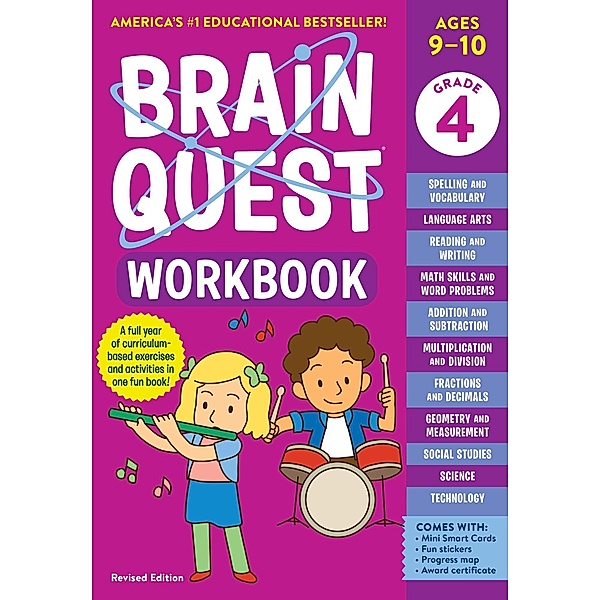 Brain Quest Workbook: 4th Grade, Barbara Gregorich