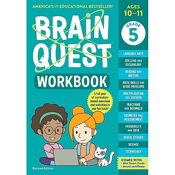 Brain Quest Workbook: 5th Grade, Bridget Heos