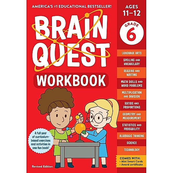 Brain Quest Workbook: 6th Grade, Workman Publishing