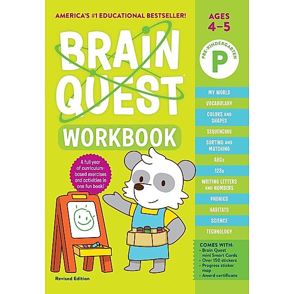 Brain Quest Workbook: Pre-K, Liane Onish