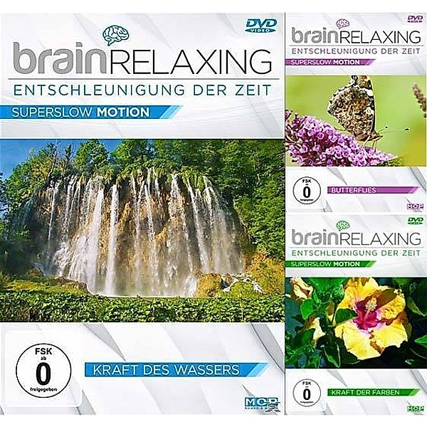 Brain Relaxing: Entschleunigung der Zeit - 3er-Box, Diverse Interpreten