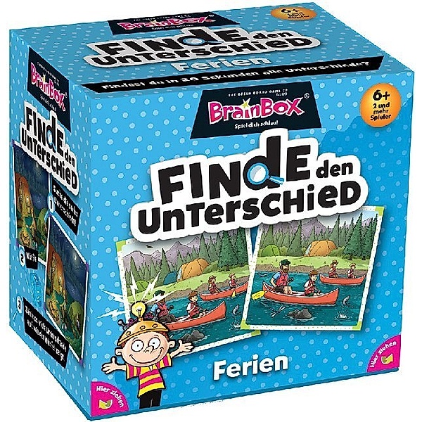 Carletto Deutschland, Brain Box BrainBox, Finde den Unterschied Ferien (Kinderspiel)