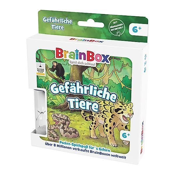 Carletto Deutschland, Brain Box Brainbox Pocket - Gefährliche Tiere