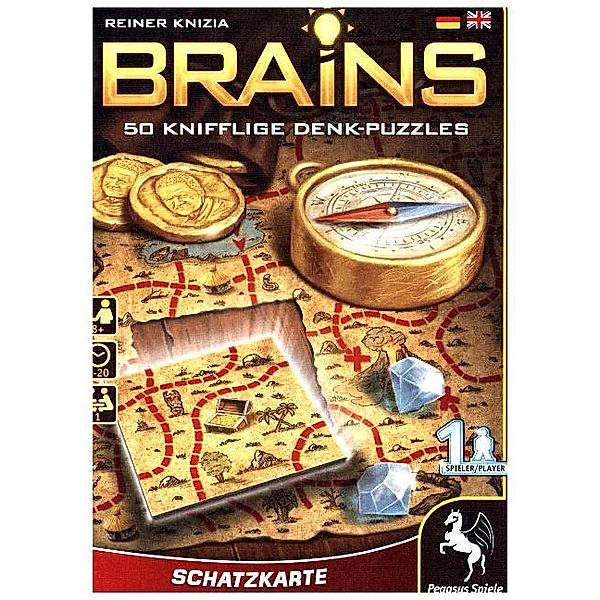 Pegasus Spiele Brains - Schatzkarte (Spiel)