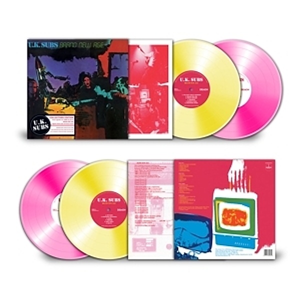 Brand New Age (2 X 10 Yellow+Pink Vinyl), Uk Subs