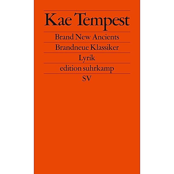 Brand New Ancients / Brandneue Klassiker, Kae Tempest