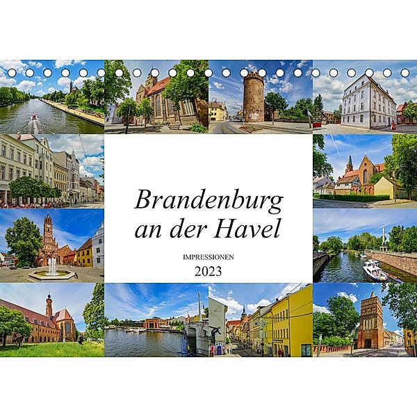 Brandenburg an der Havel Impressionen (Tischkalender 2023 DIN A5 quer), Dirk Meutzner