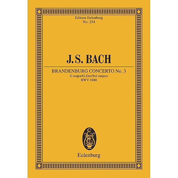 Brandenburg Concerto No. 3 G major, Johann Sebastian Bach