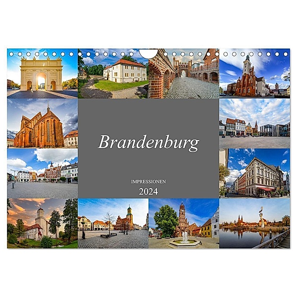 Brandenburg Impressionen (Wandkalender 2024 DIN A4 quer), CALVENDO Monatskalender, Dirk Meutzner