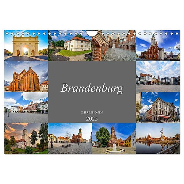 Brandenburg Impressionen (Wandkalender 2025 DIN A4 quer), CALVENDO Monatskalender, Calvendo, Dirk Meutzner