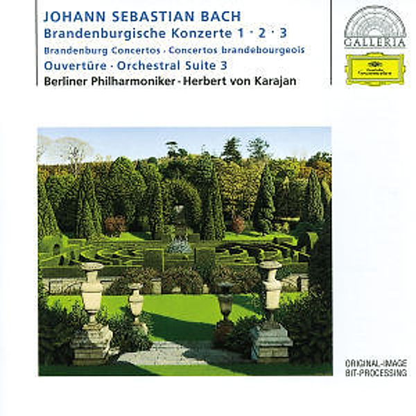 Brandenburgische Konzerte 1-3/+, Herbert von Karajan, Bp