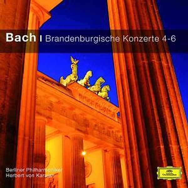 Brandenburgische Konzerte 4-6 (Cc), Herbert von Karajan, Bp