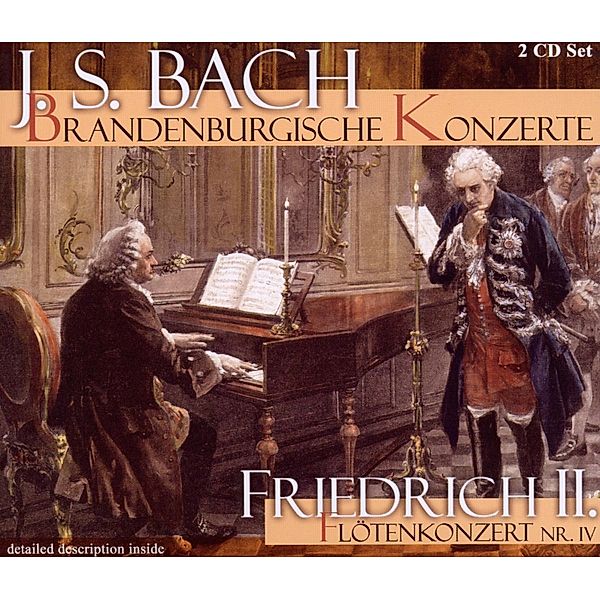 Brandenburgische Konzerte-Flöt, G. Bosse, H-P. Frank, A. Sacchetti