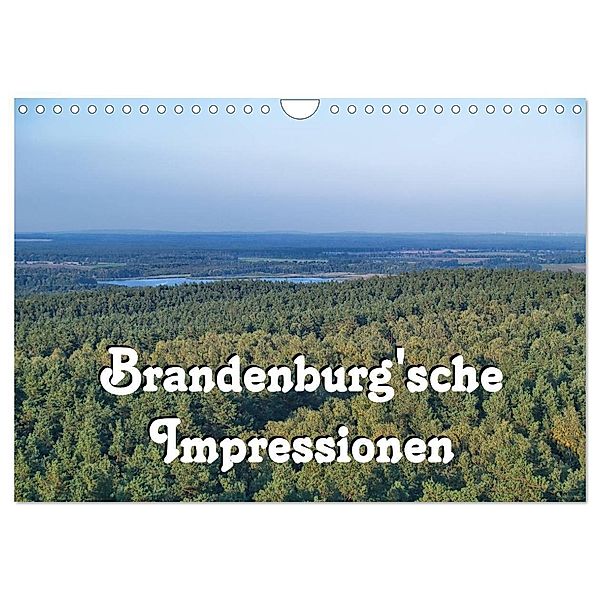 Brandenburg'sche Impressionen (Wandkalender 2024 DIN A4 quer), CALVENDO Monatskalender, Peter Morgenroth