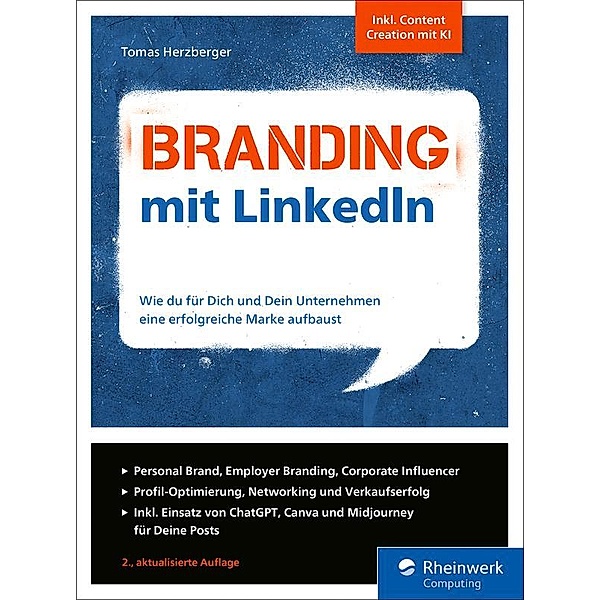 Branding mit LinkedIn / Rheinwerk Computing, Tomas Herzberger