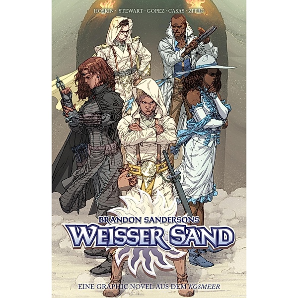 Brandon Sandersons Weißer Sand (Band 2) - Eine Graphic Novel aus dem Kosmeer / Brandon Sandersons Weißer Sand Bd.1, Brandon Sanderson, Rik Hoskin