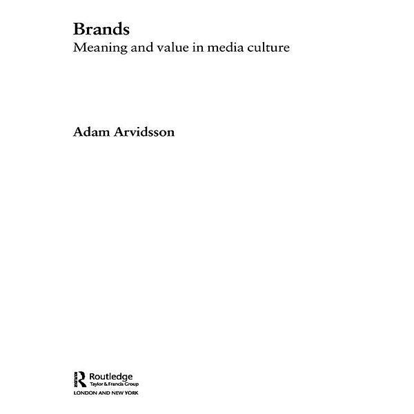 Brands, Adam Arvidsson